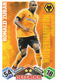 Ronald Zubar Wolverhampton Wanderers 2009/10 Topps Match Attax #349